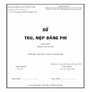 Mẫu Sổ Thu Học Phí