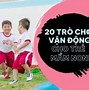 Một Số Trò Chơi Học Tập Cho Trẻ Mầm Non